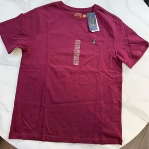 Polo Ralph Lauren Burgundy Boys T-Shirt, size L(14-16)